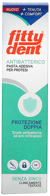 FITTYDENT ANTIBATTERICO PASTA ADESIVA DENTIERA NUOVA FORMULA40 G - Farmacia Artemisia di Montecuollo Dott. Angelo snc