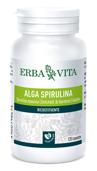 ALGA SPIRULINA 125 TAVOLETTE 400 MG - Farmacia Artemisia di Montecuollo Dott. Angelo snc