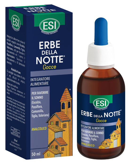 ESI ERBE DELLA NOTTE GOCCE ANALCOLICO 50 ML - Farmacia Artemisia di Montecuollo Dott. Angelo snc