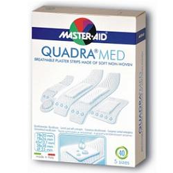 CEROTTO MASTER-AID QUADRA DERMOATTIVO FORMATI ASSORTITI 20 PEZZI - Farmacia Artemisia di Montecuollo Dott. Angelo snc