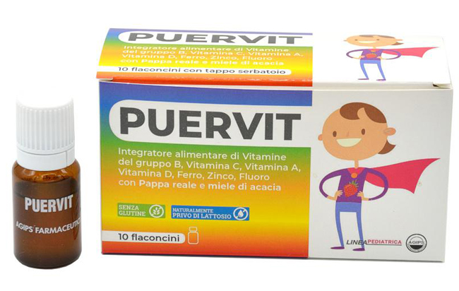 PUERVIT 10 FLACONCINI 10 ML - Farmacia Artemisia di Montecuollo Dott. Angelo snc