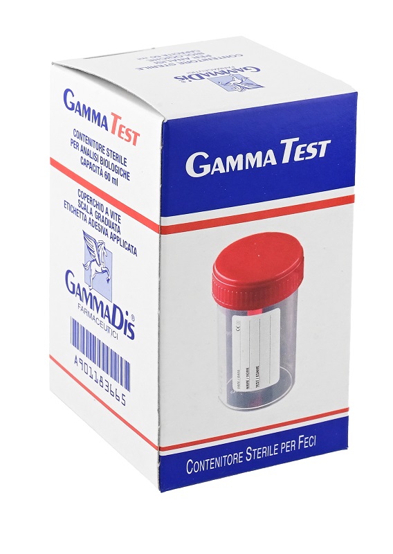 CONTENITORE STERILE PER FECI GAMMADIS - Farmacia Artemisia di Montecuollo Dott. Angelo snc