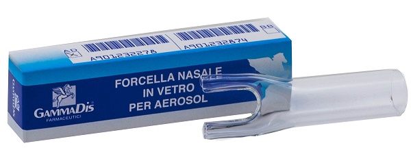 FORCELLA IN VETRO MODELLO DA BAMBINO RICAMBIO PER AEROSOL - Farmacia Artemisia di Montecuollo Dott. Angelo snc