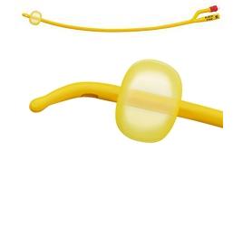 CATETERE FOLEY A MEDIA PERMANENZA  RUSCH GOLD PLUS A 2 VIE IN SILKOLATEX LATTICE-SILICONE PER ADULTO CH22 LUNGHEZZA 40 CM PUNTA CILINDRICA A 2 FORI PALLONCINO 5-15 ML 1 PEZZO - Farmacia Artemisia di Montecuollo Dott. Angelo snc