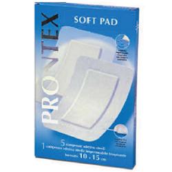 GARZA COMPRESSA PRONTEX SOFT PAD AUTOADESIVA 10X15CM 6 PEZZI - Farmacia Artemisia di Montecuollo Dott. Angelo snc