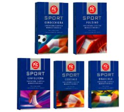 GINOCCHIERA PIC SPORT 222712 ELASTICA MONO ESTENSIBILE PER FISSARE STABILIZZARE E CONTENERE LE ARTICOLAZIONI MISURA MEDIA - Farmacia Artemisia di Montecuollo Dott. Angelo snc