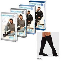 MAN SUPPORT 18 COTONE GAMBALETTO 18 NERO 3 - Farmacia Artemisia di Montecuollo Dott. Angelo snc
