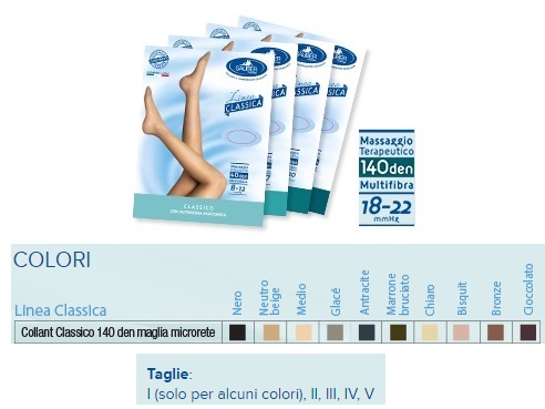 SAUBER COLLANT 140 DENARI MAGLIA MICRORETE NEUTRO BEIGE 5 LINEA CLASSICA - Farmacia Artemisia di Montecuollo Dott. Angelo snc