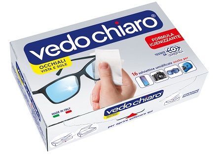 VEDOCHIARO OCCHIALI 16 SALVIETTE UMIDIFICATE - Farmacia Artemisia di Montecuollo Dott. Angelo snc
