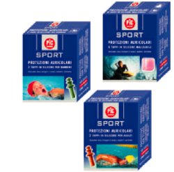 TAPPO AURICOLARE IN SILICONE PIC SPORT PER ADULTI 2 PEZZI - Farmacia Artemisia di Montecuollo Dott. Angelo snc