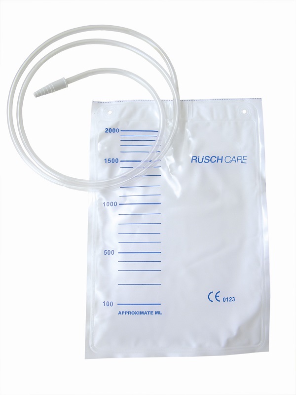 SACCA DI RACCOLTA URINA DA LETTO MONOUSO NON STERILE CAPACITA' 2000 ML CON TUBO DI RACCORDO LUNGHEZZA 130 CM DIAMETRO 5X7 MM VALVOLA DI NON RITORNO 1 GANCIO 30 PEZZI - Farmacia Artemisia di Montecuollo Dott. Angelo snc