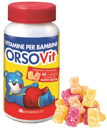 ORSOVIT CARAMELLE GOMMOSE VITAMINA BB SENZA GLUTINE 60 PEZZI - Farmacia Artemisia di Montecuollo Dott. Angelo snc