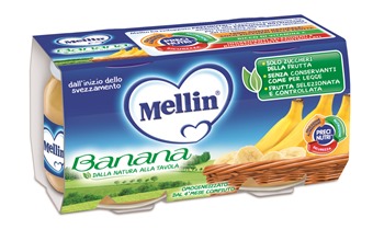 MELLIN OMOGENEIZZATO BANANA 100 G 2 PEZZI - Farmacia Artemisia di Montecuollo Dott. Angelo snc