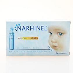 SOLUZIONE FISIOLOGICA PER ASPIRATORE NASALE NARHINEL 20 FIALE DA 5ML - Farmacia Artemisia di Montecuollo Dott. Angelo snc