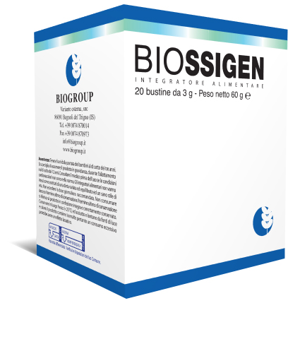 BIOSSIGEN 20 BUSTINE 3 G - Farmacia Artemisia di Montecuollo Dott. Angelo snc