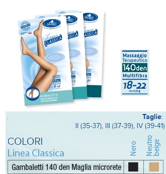 SAUBER GAMBALETTO 140 MAGLIA MICRORETE NEUTRO BEIGE 3 LINEA CLASSICA - Farmacia Artemisia di Montecuollo Dott. Angelo snc