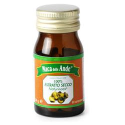 MACA DELLE ANDE ESTRATTO SECCO TITOLATO 0,6% 60 COMPRESSE NATURINCAS - Farmacia Artemisia di Montecuollo Dott. Angelo snc
