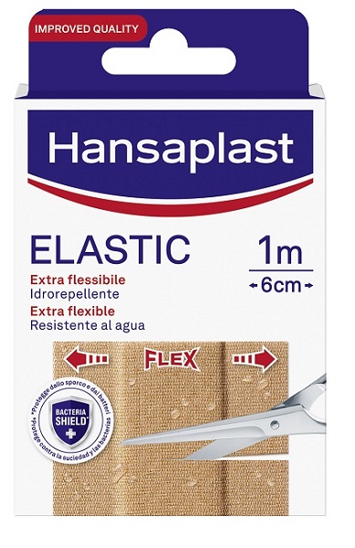 CEROTTO IN STRISCIA HANSAPLAST ELASTIC EXTRA FLESSIBILE 6 CM LUNGHEZZA 1 M 10 PEZZI - Farmacia Artemisia di Montecuollo Dott. Angelo snc