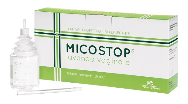 LAVANDA VAGINALE MICOSTOP 5 FLACONI DA 100 ML - Farmacia Artemisia di Montecuollo Dott. Angelo snc