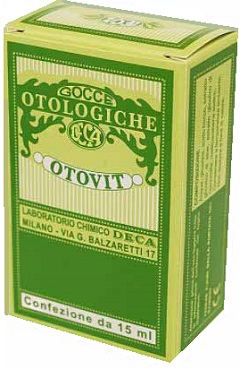 OTOVIT GOCCE OTOLOGICHE 15 ML - Farmacia Artemisia di Montecuollo Dott. Angelo snc