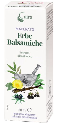 CAIRA MACERATO ERBE BALSAMICHE ESTRATTO IDROALCOLICO GOCCE 50 ML - Farmacia Artemisia di Montecuollo Dott. Angelo snc