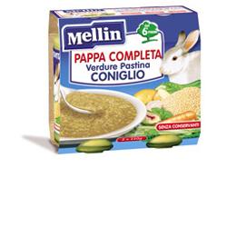MELLIN PAPPA COMPLETA CONIGLIO 250 G 2 PEZZI - Farmacia Artemisia di Montecuollo Dott. Angelo snc