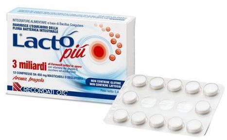 LACTO PIU 3 MILIARDI 12 COMPRESSE - Farmacia Artemisia di Montecuollo Dott. Angelo snc