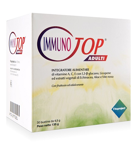 IMMUNOTOP 30 BUSTINE DA 4,5 G - Farmacia Artemisia di Montecuollo Dott. Angelo snc
