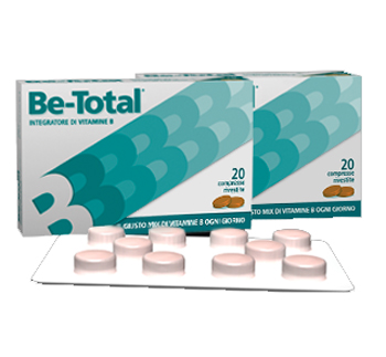 BE-TOTAL 40 COMPRESSE RIVESTITE - Farmacia Artemisia di Montecuollo Dott. Angelo snc