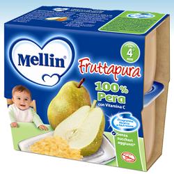 MELLIN FRUTTA PURA PERA 100 G 4 PEZZI - Farmacia Artemisia di Montecuollo Dott. Angelo snc