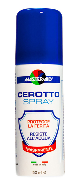 CEROTTO SPRAY MASTER-AID FLACONE 50ML CIRCA 80 APPLICAZIONI - Farmacia Artemisia di Montecuollo Dott. Angelo snc