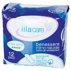 ILLA CARE ASSORBENTE NOTTE EXTRA 12 PEZZI - Farmacia Artemisia di Montecuollo Dott. Angelo snc
