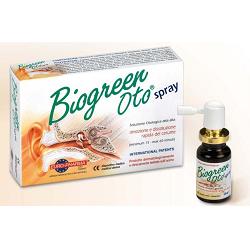 SOLUZIONE OTOLOGICA BIOGREEN OTO SPRAY RIMOZIONE E DISSOLUZIONE CERUME 13 ML - Farmacia Artemisia di Montecuollo Dott. Angelo snc
