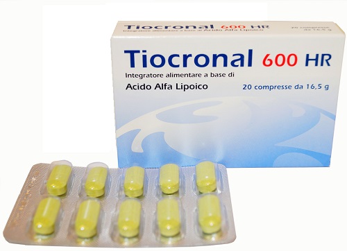 TIOCRONAL 600 HR 20 COMPRESSE - Farmacia Artemisia di Montecuollo Dott. Angelo snc