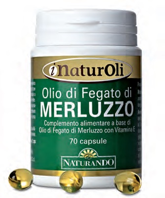 NATUROLI OLIO DI FEGATO DI MERLUZZO 70 CAPSULE MOLLI - Farmacia Artemisia di Montecuollo Dott. Angelo snc