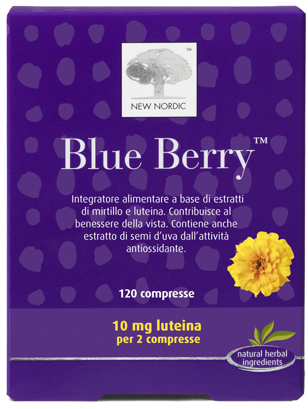BLUE BERRY 120 COMPRESSE - Farmacia Artemisia di Montecuollo Dott. Angelo snc