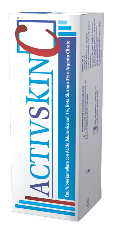 EMULSIONE IAMELLARE ACTIV SKIN CON ACIDO JALURONICO 1% BETA GLUCANO 3% E ARGENTO CITRATO 30 ML - Farmacia Artemisia di Montecuollo Dott. Angelo snc