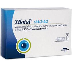 SOLUZIONE OFTALMICA IDRATANTE LUBRIFICANTE XILOIAL 20 MONODOSE DA 0,5ML - Farmacia Artemisia di Montecuollo Dott. Angelo snc