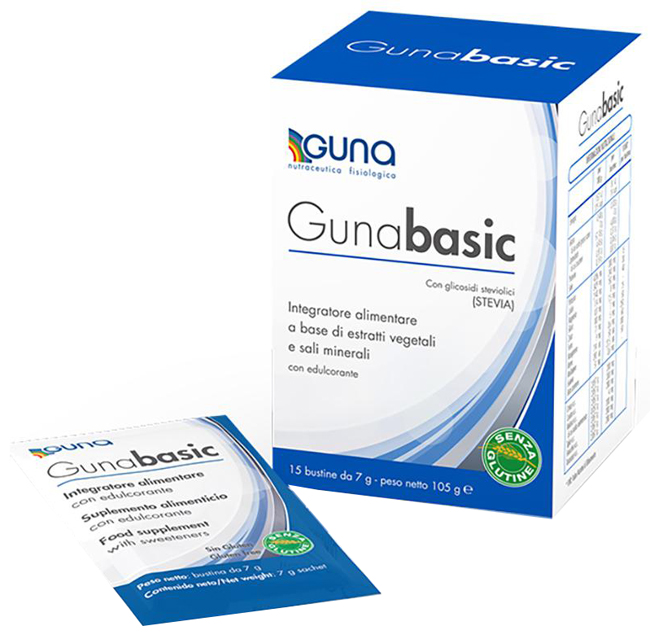 GUNABASIC POLVERE 15 BUSTINE - Farmacia Artemisia di Montecuollo Dott. Angelo snc