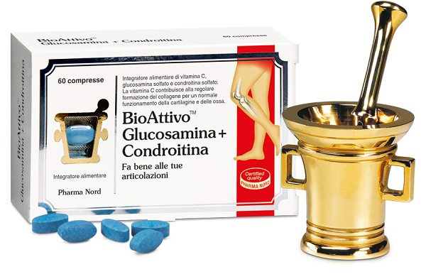 BIOATTIVO GLUCOSAMINA + CONDROITINA 60 COMPRESSE - Farmacia Artemisia di Montecuollo Dott. Angelo snc