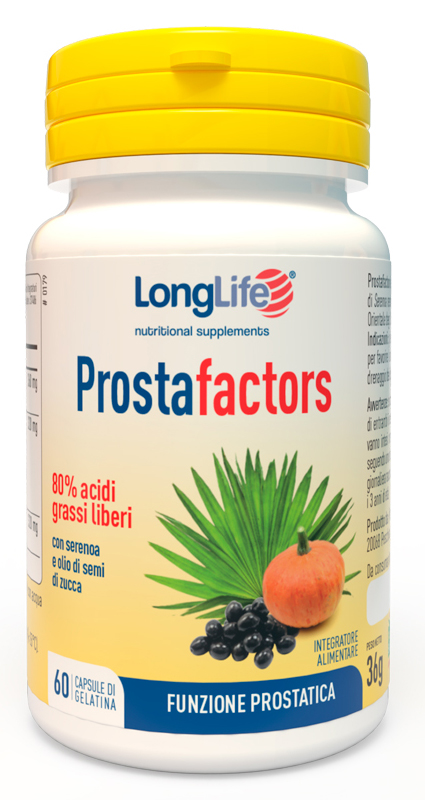 LONGLIFE PROSTAFACTORS 60 CAPSULE - Farmacia Artemisia di Montecuollo Dott. Angelo snc