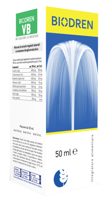 BIODREN VB 50 ML SOLUZIONE IDROALCOLICA - Farmacia Artemisia di Montecuollo Dott. Angelo snc