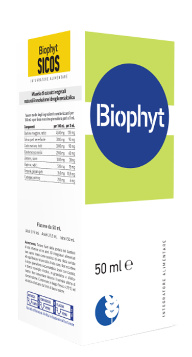 BIOPHYT SICOS 50 ML SOLUZIONE IDROALCOLICA - Farmacia Artemisia di Montecuollo Dott. Angelo snc