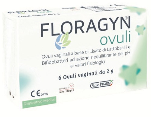 OVULI VAGINALI A BASE DI LATTOBACILLI LISATI FLORAGYN OVULI 2 G 6 PEZZI - Farmacia Artemisia di Montecuollo Dott. Angelo snc