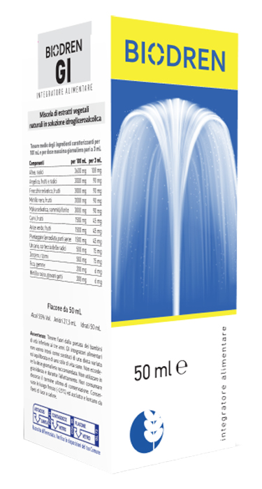 BIODREN GI SOLUZIONE IDROALCOLICA 50 ML - Farmacia Artemisia di Montecuollo Dott. Angelo snc