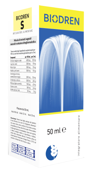 BIODREN S SOLUZIONE IDROALCOLICA 50 ML - Farmacia Artemisia di Montecuollo Dott. Angelo snc