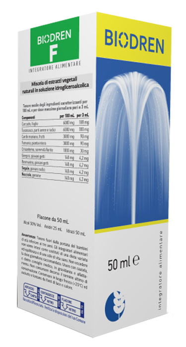 BIODREN F 50 ML SOLUZIONE IDROALCOLICA - Farmacia Artemisia di Montecuollo Dott. Angelo snc