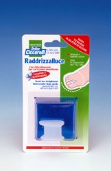 RADDRIZZA ALLUCE IN GEL DI SILICONE BIANCO SEMITRASPARENTE SAGOMATA PER PROTEGGERE E RIALLINEARE L'ALLUCE EVITANDO LO SFREGAMENTO FRA IL PRIMO E IL SECONDO DITO IGIENEPIEDE 1 PEZZO - Farmacia Artemisia di Montecuollo Dott. Angelo snc