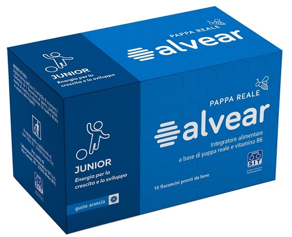 ALVEAR JUNIOR PAPPA REALE 10 FLACONCINI - Farmacia Artemisia di Montecuollo Dott. Angelo snc
