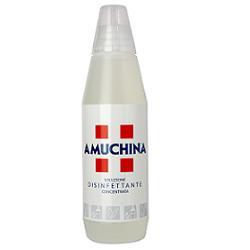 DISINFETTANTE IGIENIZZANTE A BASE DI IPOCLORITO DI SODIO ANTIMICROBICO AD AMPIO SPETTRO D'AZIONE AMUCHINA LIQUIDA 100% 1000 ML - Farmacia Artemisia di Montecuollo Dott. Angelo snc